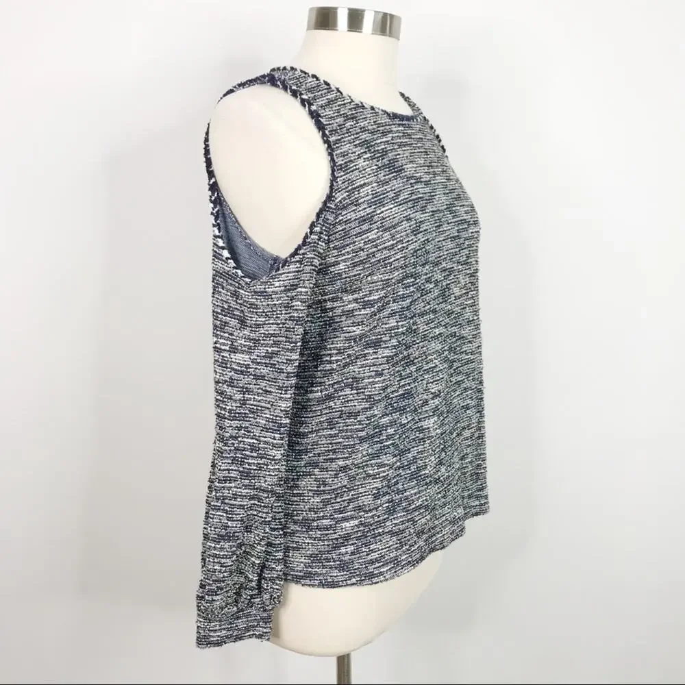 LOFT blue tweed